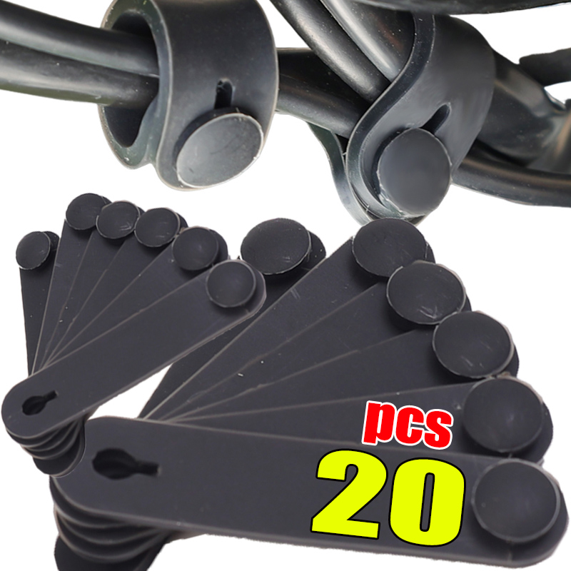 Motorcycle Brake Cable - 1-20 szt. Gumowe opaski mocujące ramę