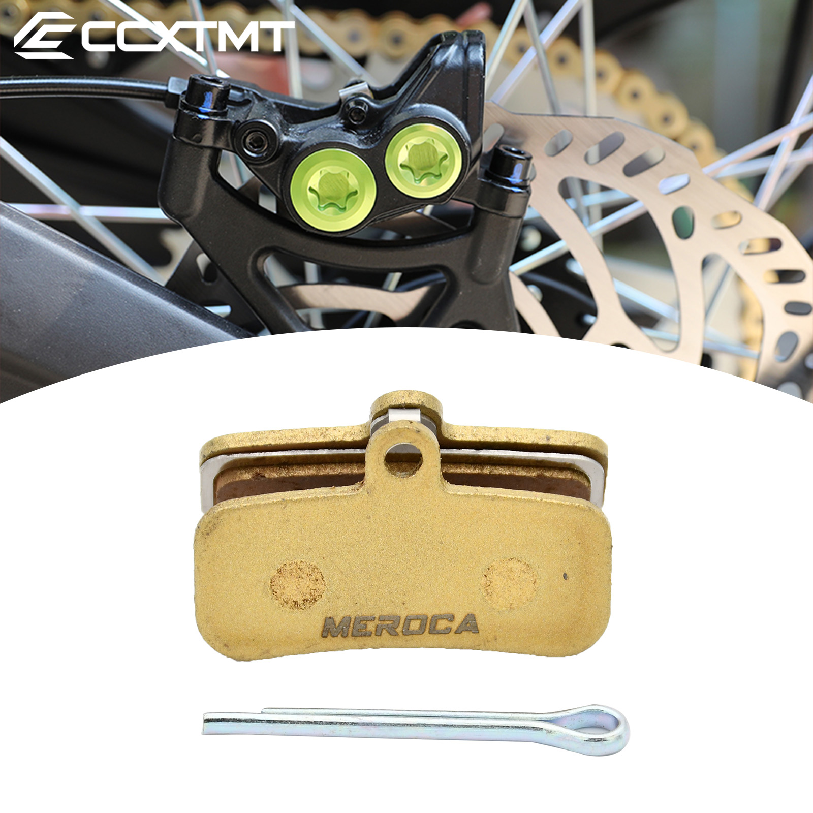 Brake Pads Bike - Motocyklowe przednie i tylne ciche klocki