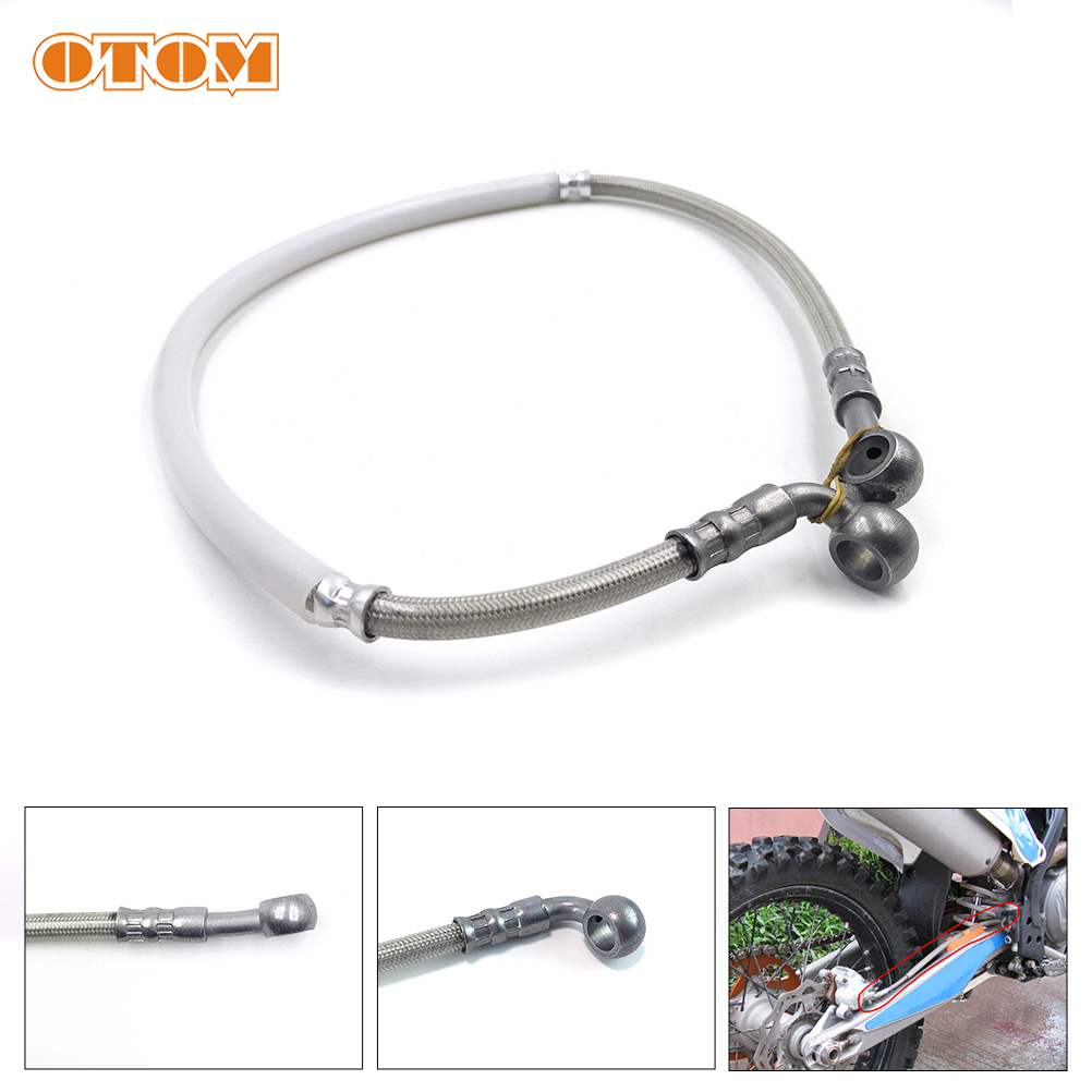 Motorcycle Brake Cable - Tylny wąż hamulcowy motocykla OTOM Hydrauliczny
