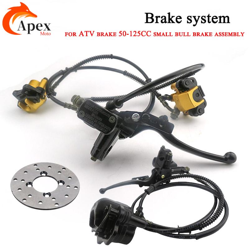 Brake Disc Motorcycle - 1 zestaw hydraulicznego układu hamulcowego z