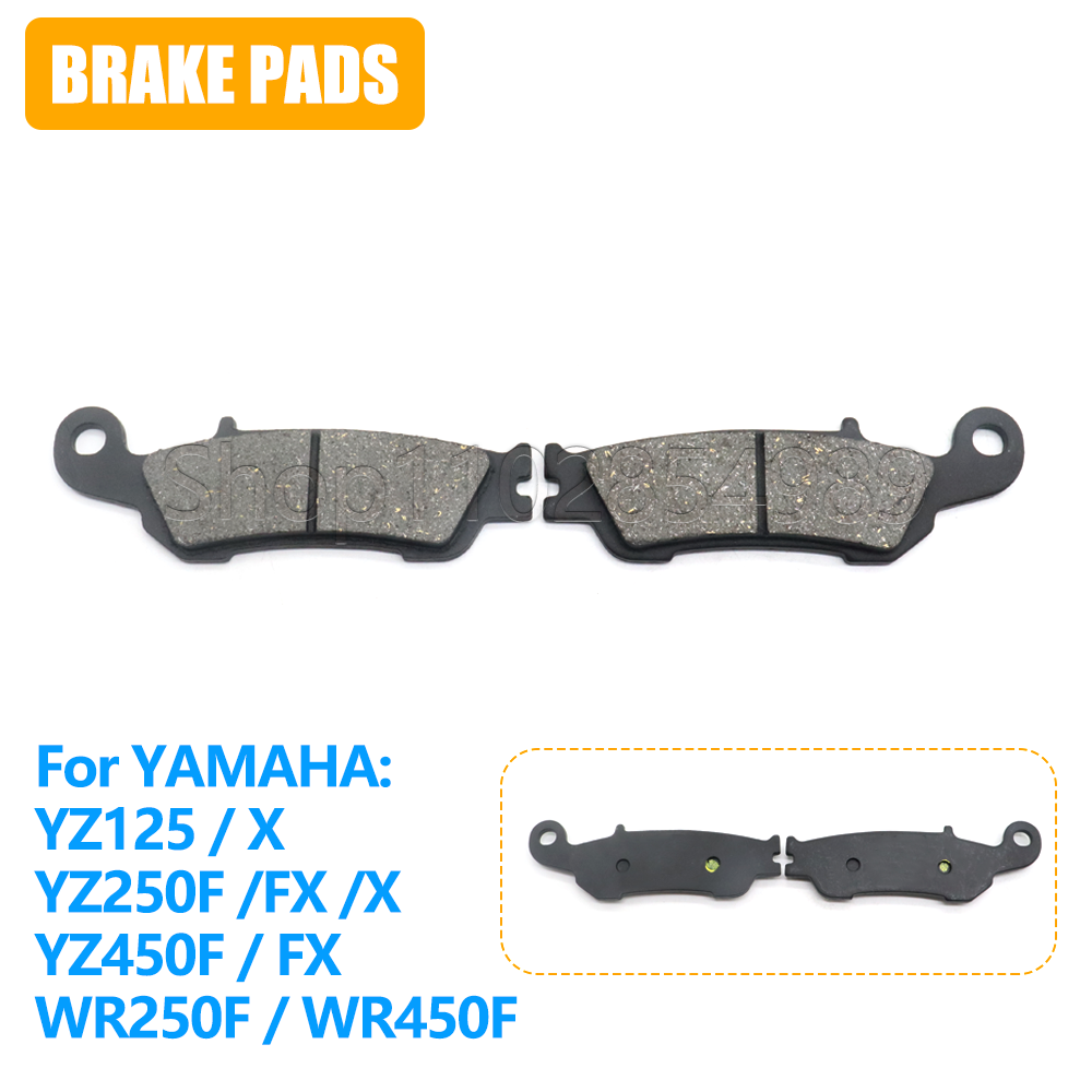 Motorcycle Brake Pads - Dla YAMAHA YZ250 YZ250F YZ250FX YZ250X
